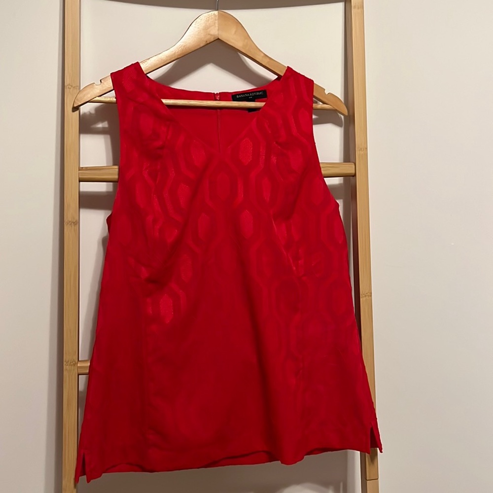 Banana Republic peplum top NWOT